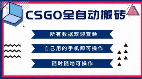 CSGO全自动搬砖,年底钱回家好项目,当天可拿到结果,新手小白轻松月入1W+【揭秘】-鹊桥梦网创