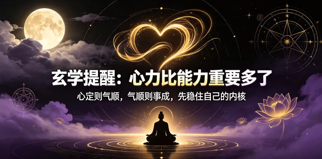 付费文章:玄学提醒:心力比能力重要多了 付费文章:玄学提醒:心力比能力重要多了