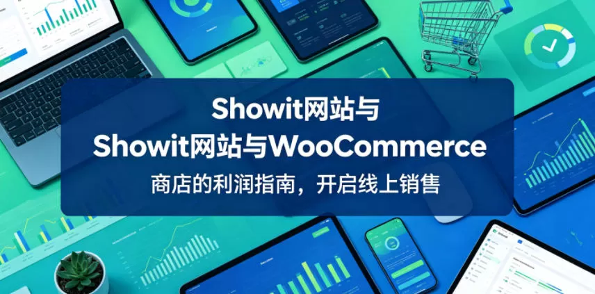 Showit网站与WooCommerce商店的利润指南,开启线上销售【原创双语字幕】-鹊桥梦网创