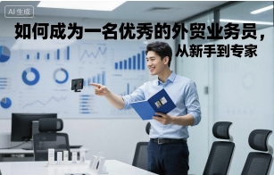 如何成为一名优秀的外贸业务员,从新手到专家-鹊桥梦网创