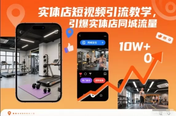 实体店短视频引流教学，引爆实体店同城流量