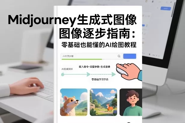 Midjourney生成式图像逐步指南：零基础也能懂的AI绘图教程-鹊桥梦网创