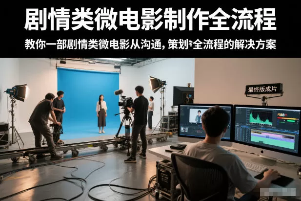 剧情类微电影制作全流程，教你一部剧情类微电影从沟通，策划到拍摄制作全流程的解决方案-鹊桥梦网创