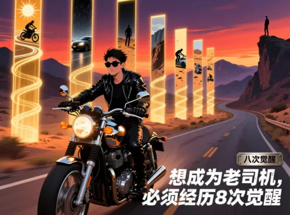 付费文章:想成为老司机,必须经历8次觉醒-鹊桥梦网创