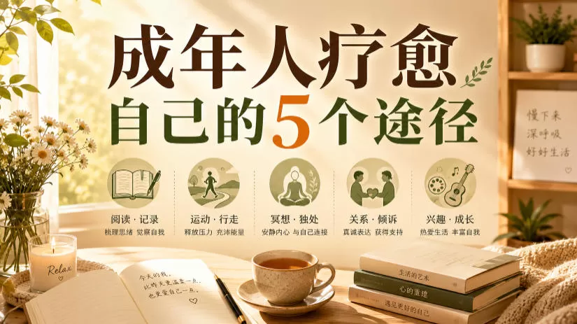 付费文章：成年人疗愈自己的5个途径-鹊桥梦网创