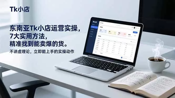 （17041期）东南亚Tk小店运营实操，7大实用方法，精准找到能卖爆的货。不讲虚理论，立即能上手的实操动作-鹊桥梦网创