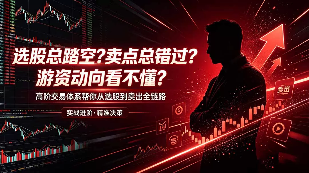 选股总踏空?卖点总错过?游资动向看不懂?高阶交易体系帮你从选股到卖出全链路(更新6月-鹊桥梦网创