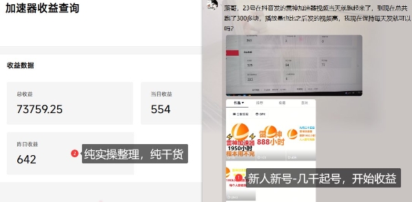 游戏加速器项目4.0_最新打法思路(爱玩游戏也能边玩边被动收益)-鹊桥梦网创