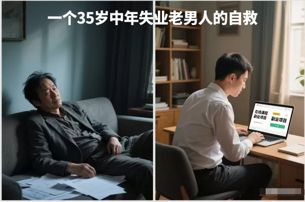 付费文章:一个35岁中年失业老男人的自救 付费文章:一个35岁中年失业老男人的自救