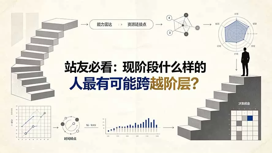 付费文章:站友必看:现阶段什么样的人最有可能跨越阶层?-鹊桥梦网创