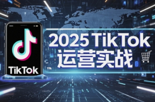 2025TikTok电商运营，掌握TikTok店铺运营核心技巧，实现低成本高转化-鹊桥梦网创