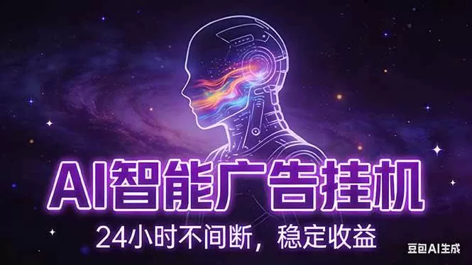 （17109期）AI智能广告挂机项目，全自动化运行，电脑项目，无配置要求，单机150+收益，新手小白可速上手…-鹊桥梦网创