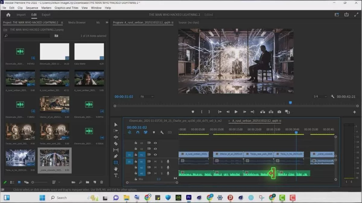 （17130期）AI电影制作终极指南：从创意到成片，系统掌握智能影视全流程实战课（中英字幕）