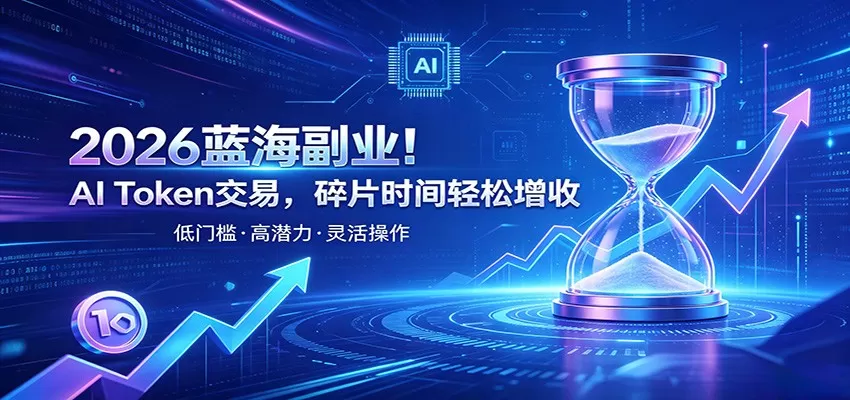 AI Token算力赛道！普通人可入局的数字副业，零门槛快速起步-鹊桥梦网创