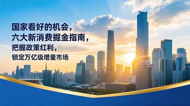 （16995期）某付费文章：国家看好的机会，六大新消费掘金指南，把握政策红利，锁定万亿级增量市场-鹊桥梦网创