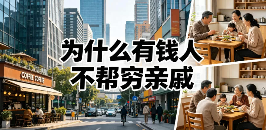 付费文章:为什么有钱人不帮穷亲戚?-鹊桥梦网创