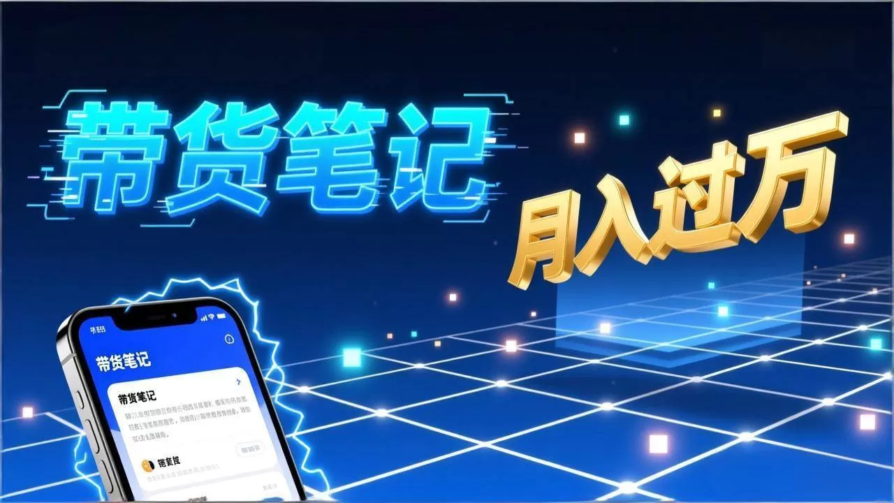 （17229期）小红书爆款笔记带货实战：拆解封面标题正文全要素，手把手教你单篇笔记带货月入过万-鹊桥梦网创