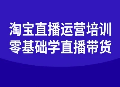 淘宝直播运营培训-零基础学会直播卖货-鹊桥梦网创