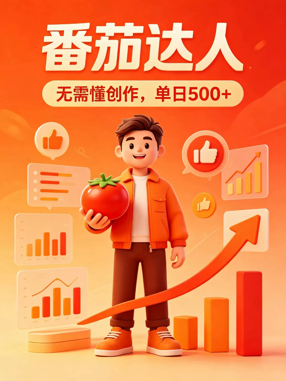 番茄小说达人全自动变现，普通人轻松日入500+-鹊桥梦网创