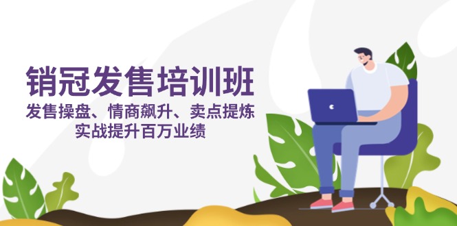 （14203期）销冠 发售培训班：发售 操盘+情商 飙升+卖点 提炼，实战提升百万业绩-鹊桥梦网创