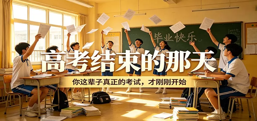 公众号付费文章《高考结束的那天,你这辈子真正的考试,才刚刚开始》-鹊桥梦网创