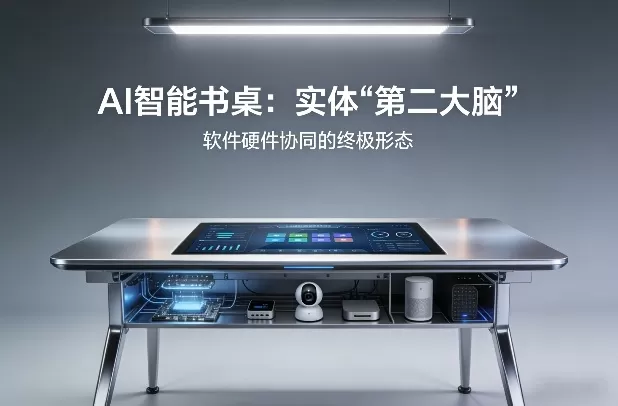 AI智能书桌搭建，构建你的实体“第二大脑”，软件硬件协同的终极形态-鹊桥梦网创