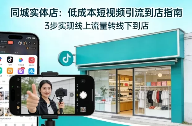 同城实体店,如何低成本把客户从短视频带到线下门店-鹊桥梦网创