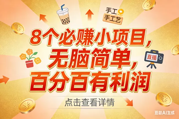 （17284期）9个必赚小项目，无脑简单，百分百有利润，副业首选，日入300+-鹊桥梦网创