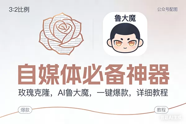 （17170期）玫瑰克隆神器，ai鲁大魔，自媒体必备工具，一键爆款神器，详细教程。-鹊桥梦网创