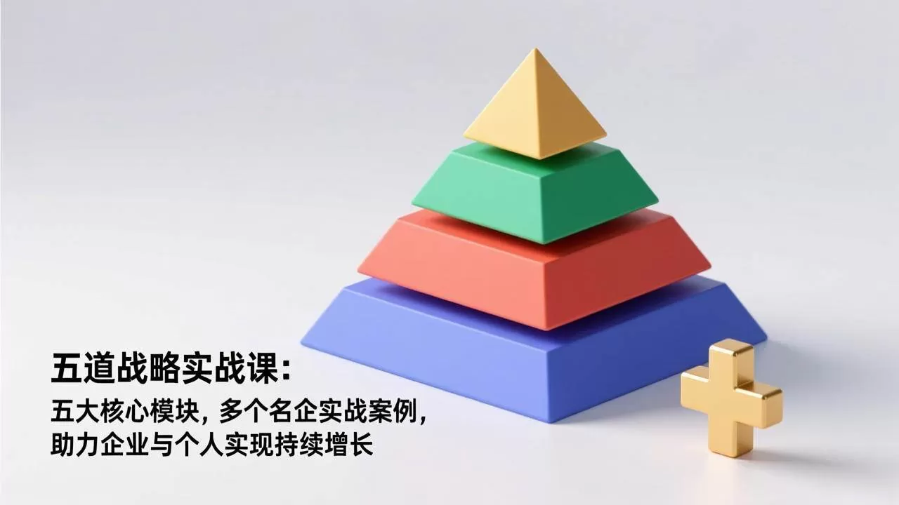 (17095期)五道战略实战课:五大核心模块,多个名企实战案例,助力企业与个人实现持续增长 (17095期)五道战略实战课:五大核心模块,多个名企实战案例,助力企业与个人实现持续增长