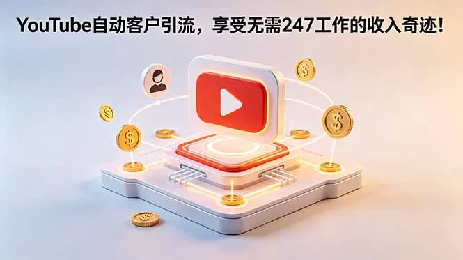 YouTube 自动客户引流,享受无需 247 工作的收入奇迹!【原创双语字幕】-鹊桥梦网创