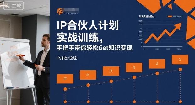 IP合伙人计划实战训练,手把手带你轻松Get知识变现-鹊桥梦网创